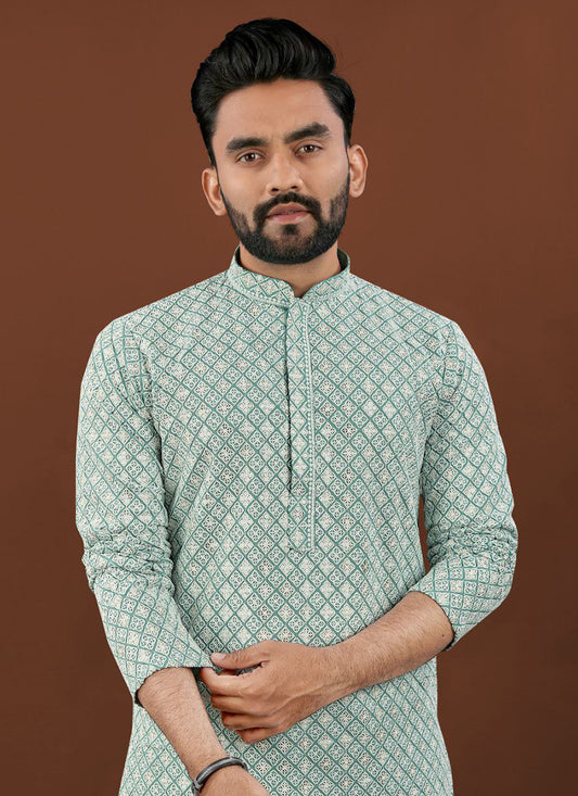 Pista Heavy Kurta Pyjama